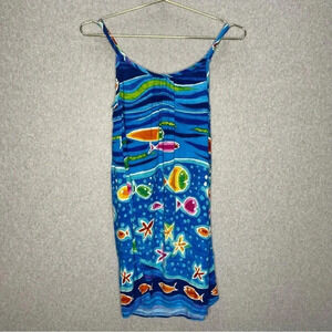 Jams World Lil’ People Vintage Spaghetti Strap Midi Dress